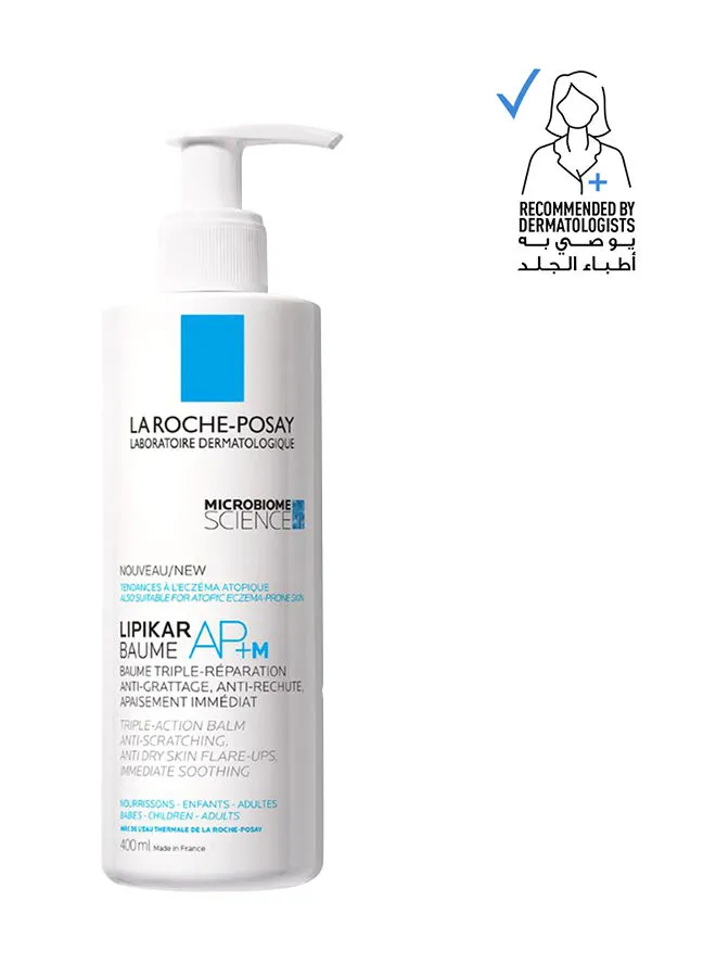 LA ROCHE-POSAY Lipikar Baume Ap+M Moisturizing For Dry And Eczema-Prone Skin 400ml