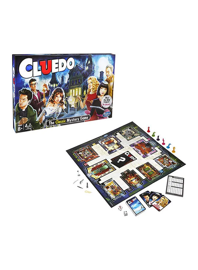 Hasbro Cluedo The Classic Mystery Game 6 Players