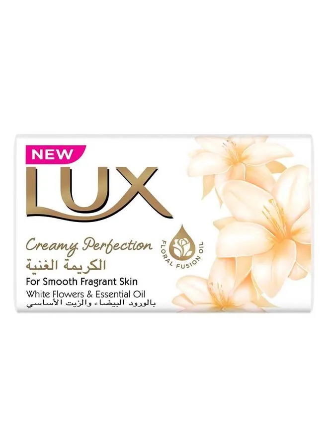 Lux Creamy Perfection Soap Bar White 120g Pack of 6