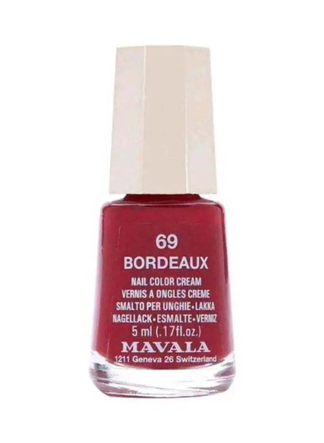 Mavala Mini Color Nail Polish 69 Bordeaux