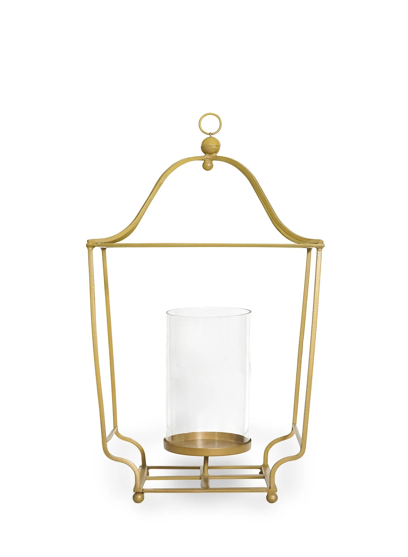 ebb & flow Modern Ideal Design Handmade Lantern  Unique Luxury Quality Scents For The Perfect Stylish Home Gold 14.83X13.83X40centimeter