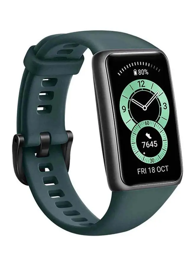 HUAWEI Band 6 All-Day SPO2 Monitoring Fullview Display 2 Weeks Battery Life 1.47 inch Forest Green