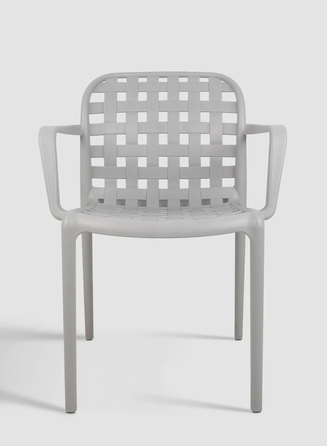 Switch Dining Chair Natural Collection In Grey Plastic Size 57 X 58 X 83