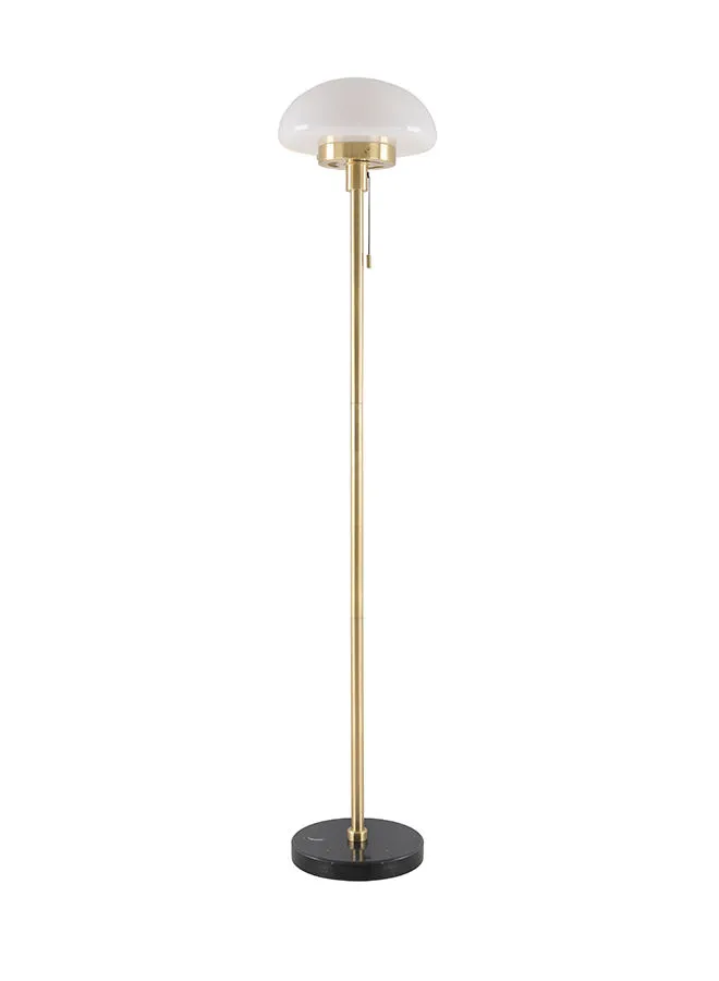 ebb & flow Modern Design Floor Lamp Unique Luxury Quality Material For The Perfect Stylish Home HN3194 Black/Satin Brassed/White