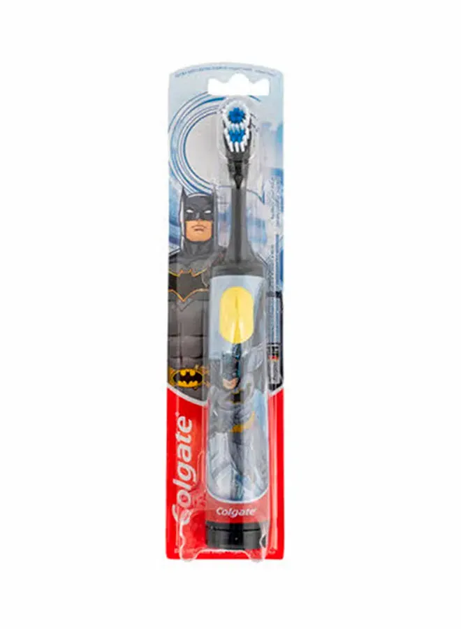 Colgate Assorted Kids Barbie And Batman Extra Soft Battery Powered Toothbrush 1Piece Multicolour