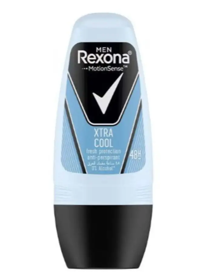 Rexona Rexona Men Antiperspirant Deodorant Extra Cool Roll On Clear 50ml