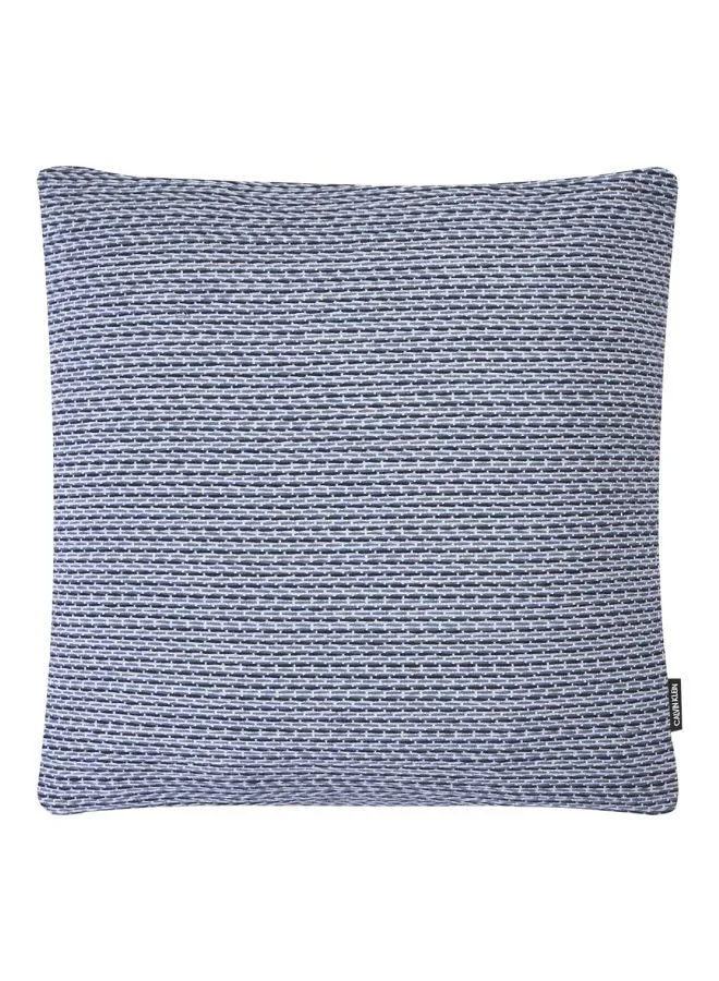 CALVIN KLEIN Decorative Cushion - , Size 40X40 Cm Chrome - 100% Cotton Bed Sheet Bedroom Or Living Room Decoration