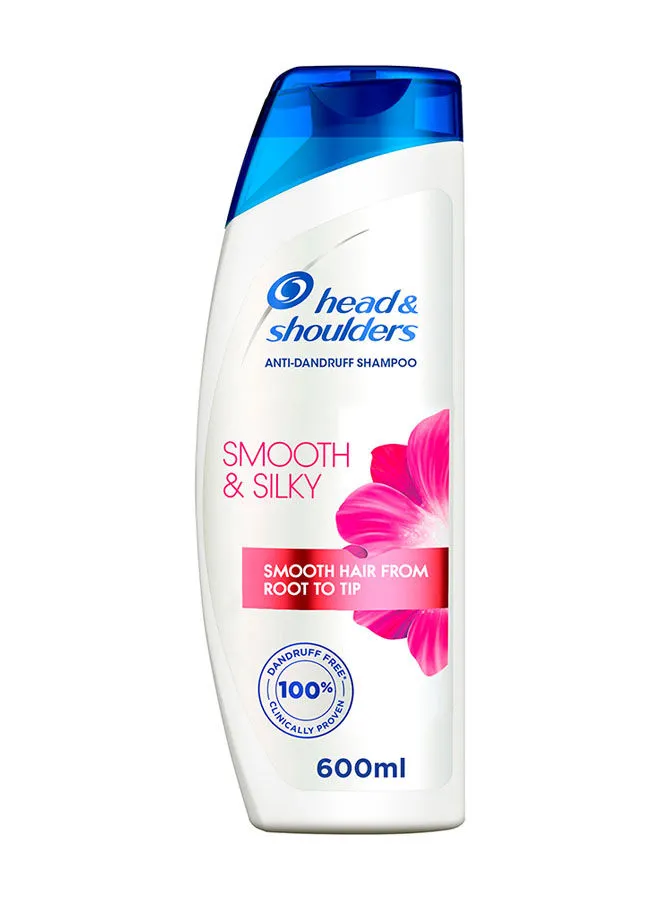 Head & Shoulders Smooth And Silky Anti-Dandruff Shampoo 600ml