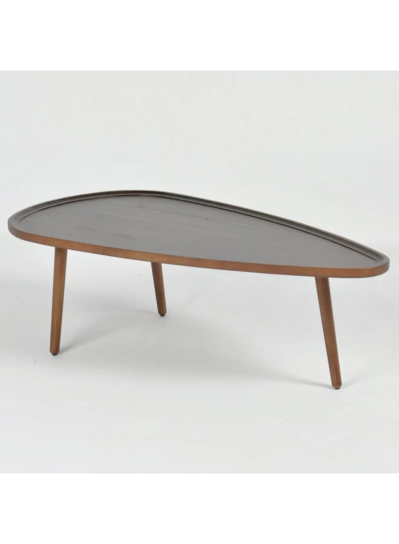 Switch Coffee Table Used As Coffee Corner And Side Table In Walnut Wood - Size 120X65X38