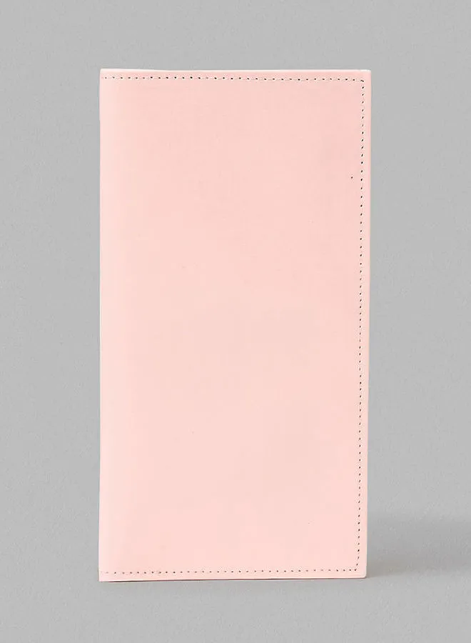 Noon East RFID Protected PU Unisex Passport and Card Holder Pink
