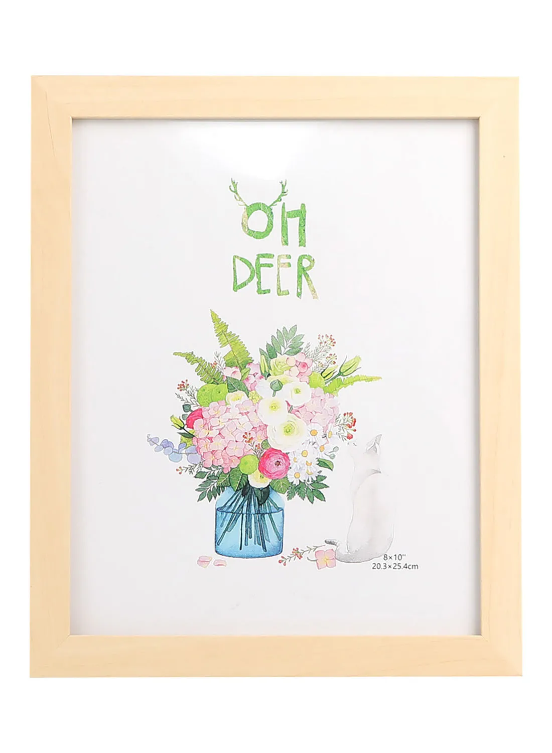 Switch Wall Frames With Outer Frame Natural Outer frame size--L36xH48  cm Photo size--13x18 inch