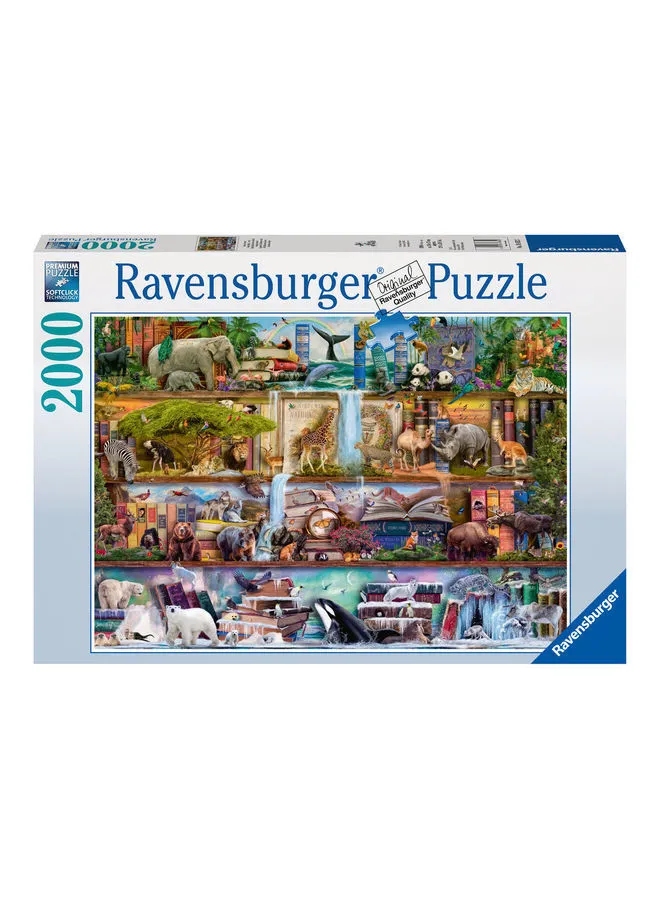 Ravensburger Wild Kingdom Shelves Jigsaw Puzzle 43.30 x5.5cm