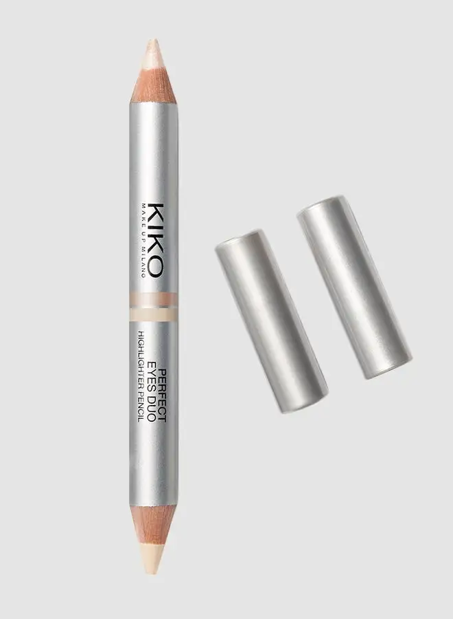 KIKO MILANO Perfect Eyes Duo Highlighter Pencil Beige 