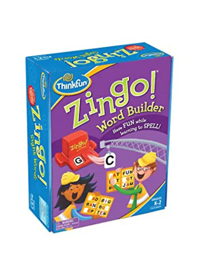 Think Fun Zingo Word Builder Early Reading Game