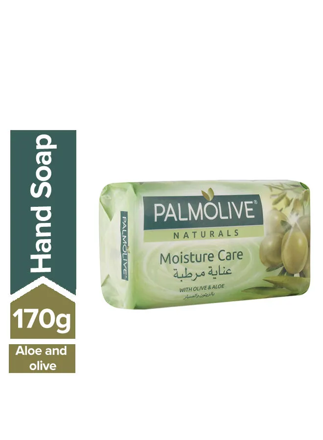 Palmolive Naturals Smooth And Moisture With Aloe Olive Bar Soap Multicolour 170grams