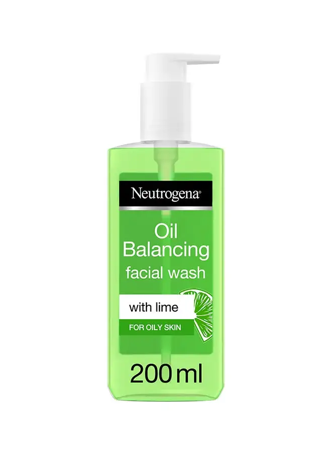 Neutrogena Oil Balancing Facial Wash Green 200ml