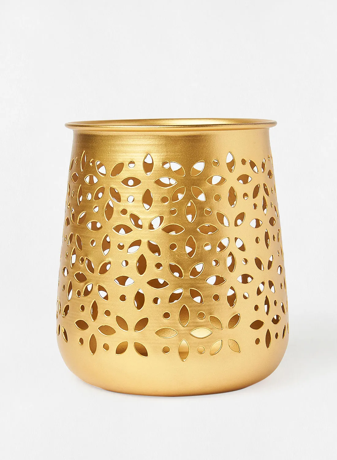 Hometown Durable Stylish Decorative Candle Holder Gold 12x13cm