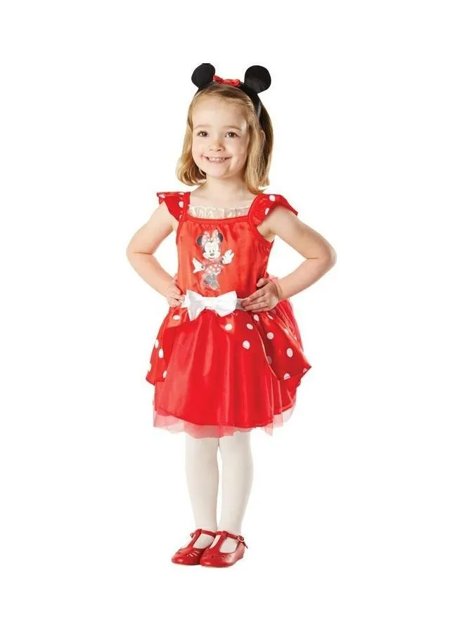RUBIE'S Minnie Mouse Ballerina Red (Toddler)