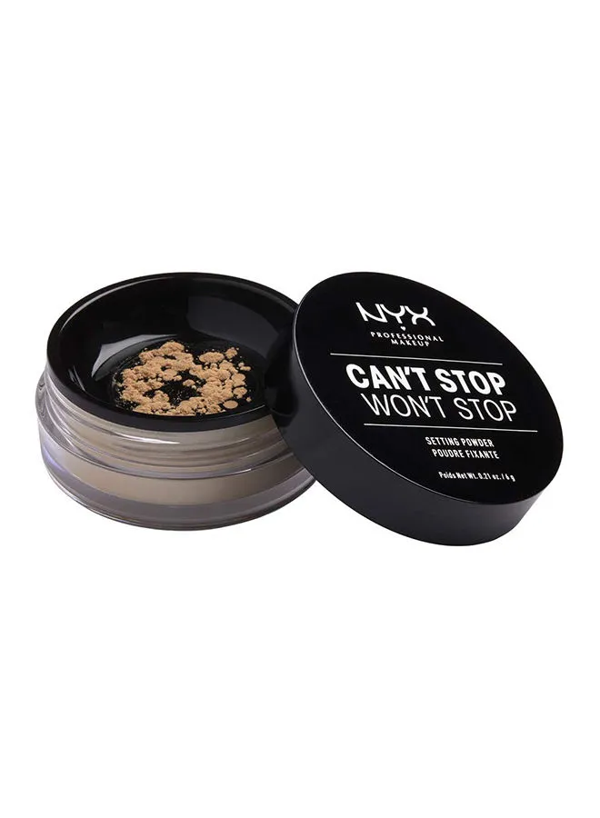 NYX PROFESSIONAL MAKEUP Can't Stop Won't Setting Powder Medium 03