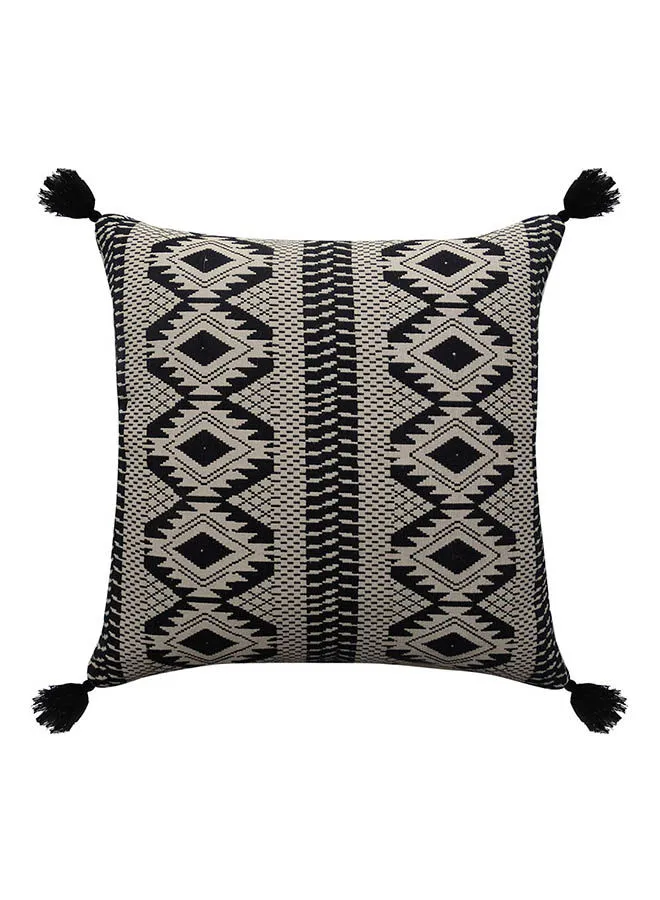 noon east Decorative Pillow , Size Black - Polyester Jacquard Bedroom Or Living Room Decoration