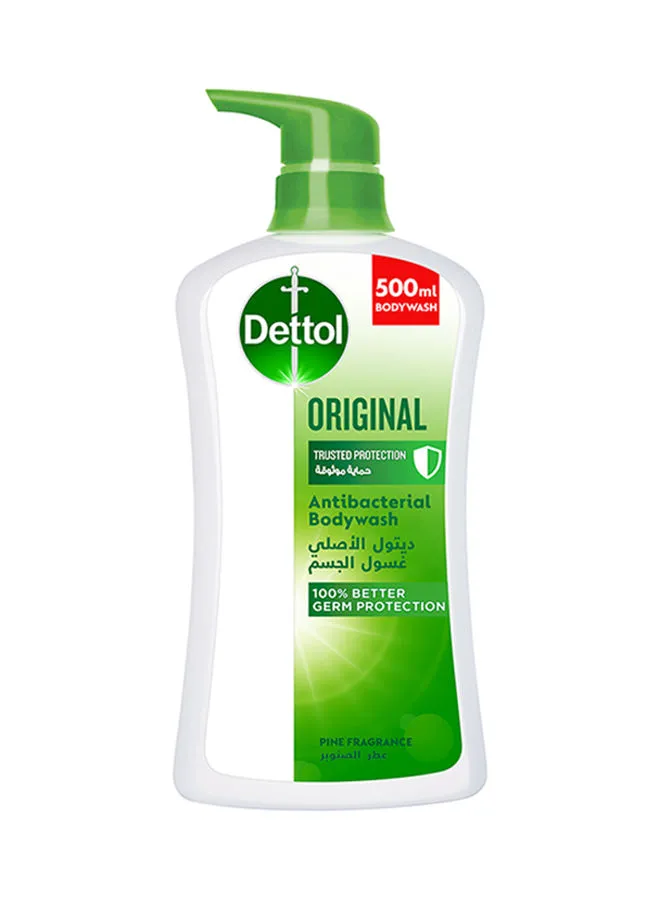 Dettol Original Showergel And Bodywash Pine Fragrance 500ml