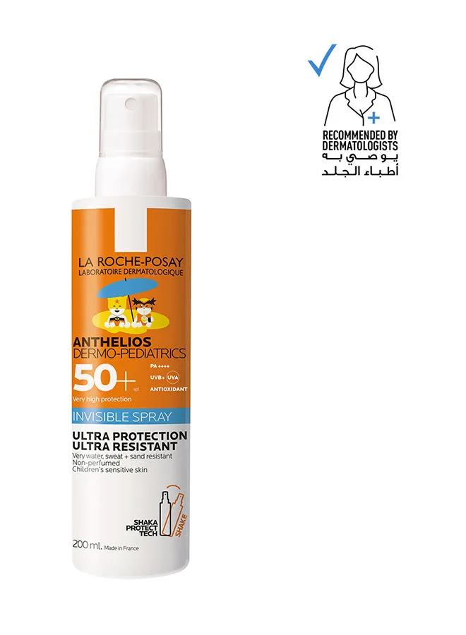 LA ROCHE-POSAY Anthelios Uvmune400 Dermo-Pediatrics Invisible Spray Spf50+ 200ml