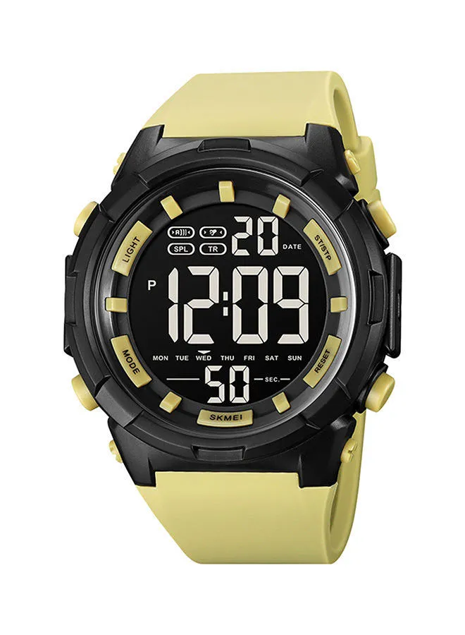 SKMEI Men's Fashion Outdoor Sports  Multifunction Alarm 5Bar Waterproof Digital Watch  1845