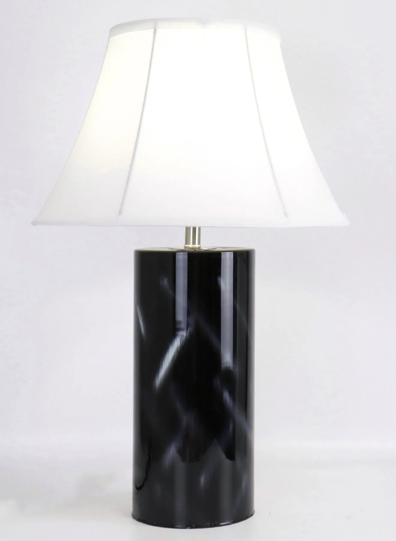 ebb & flow Modern Design Glass Table Lamp Unique Luxury Quality Material for the Perfect Stylish Home RSN71011-A Blue/White 15.16 x 24