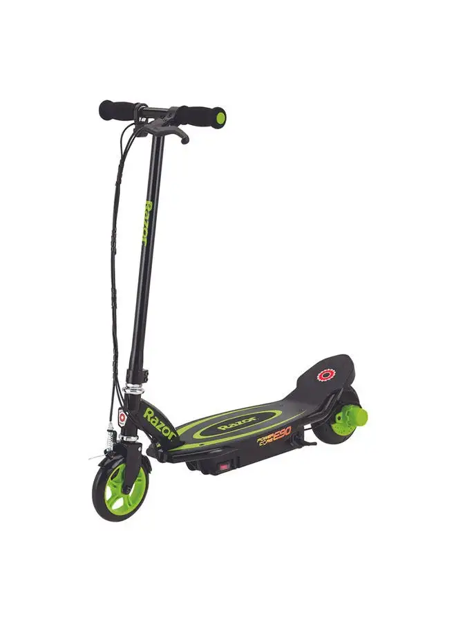 Razor Power Core E90 Electric Scooter With Hub Motor, Push-button Throttle, 8+ Green