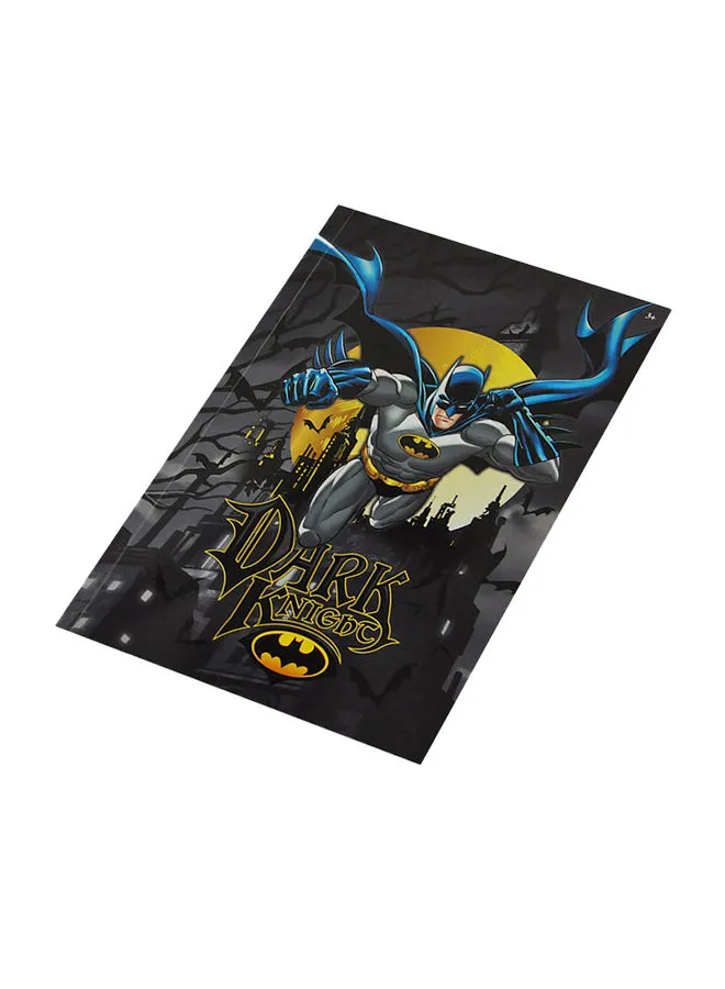 دفتر باتمان من وارنر براذرز A4 ENG أسود / متعدد الألوان
