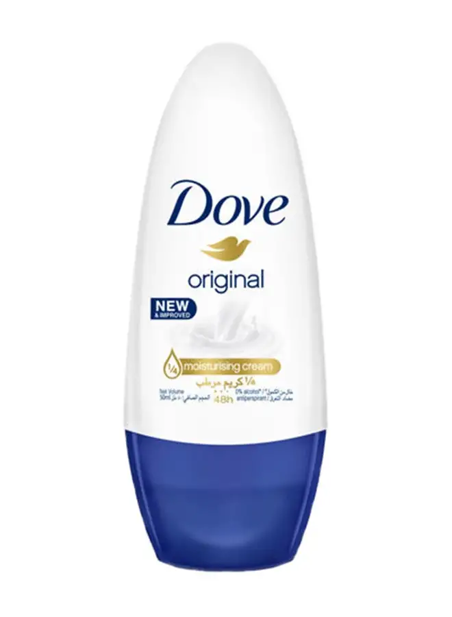 Dove Original Antiperspirant Deodorant Roll-On  For Women 50.0ml