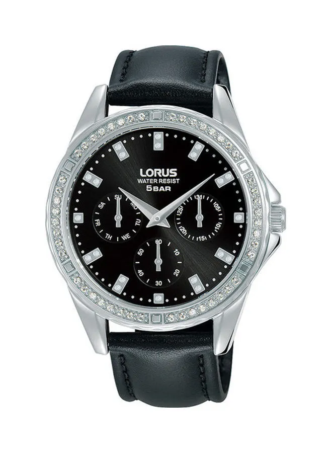 LORUS Women's Leather Analog Watch RP643DX9