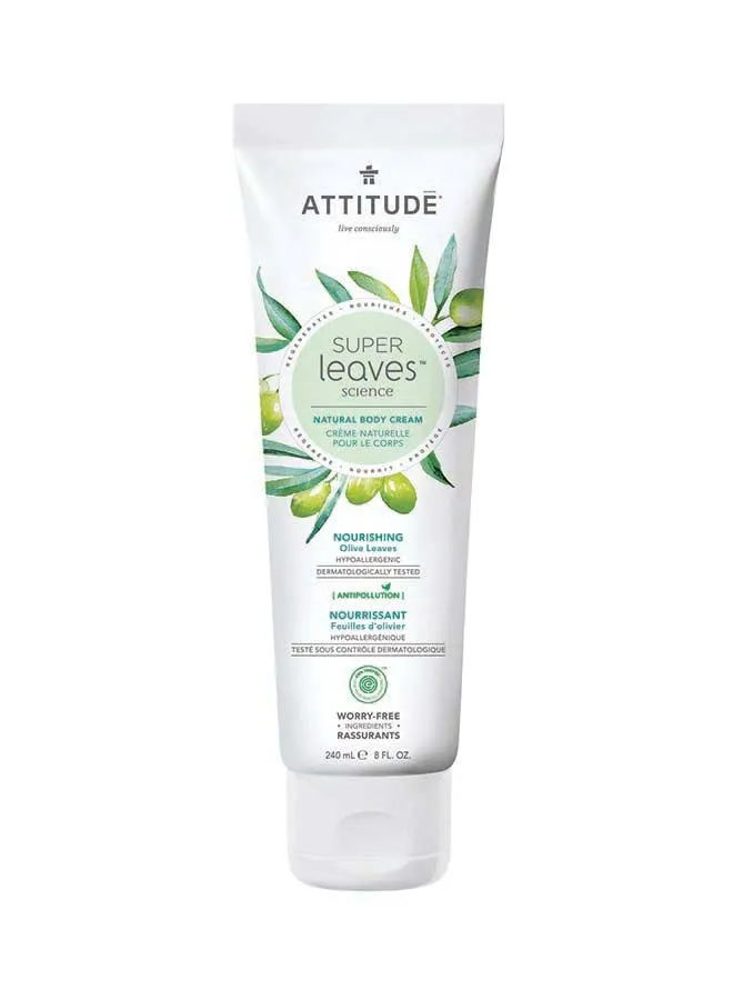 Attitude Superleaves Body Cream - Nourishing 240ml