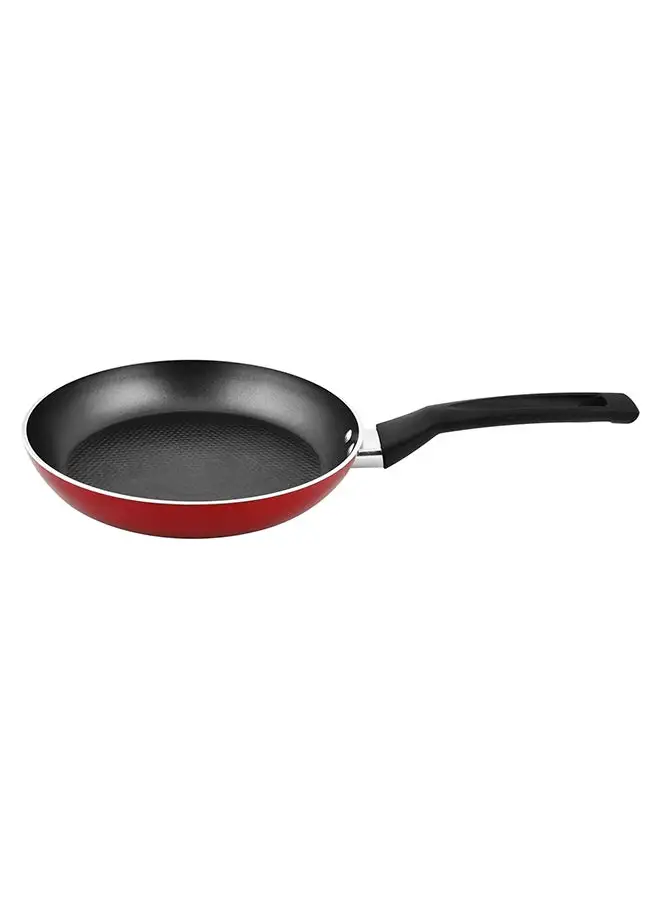 Prestige Safecook Open Frypan Red/Black 22cm