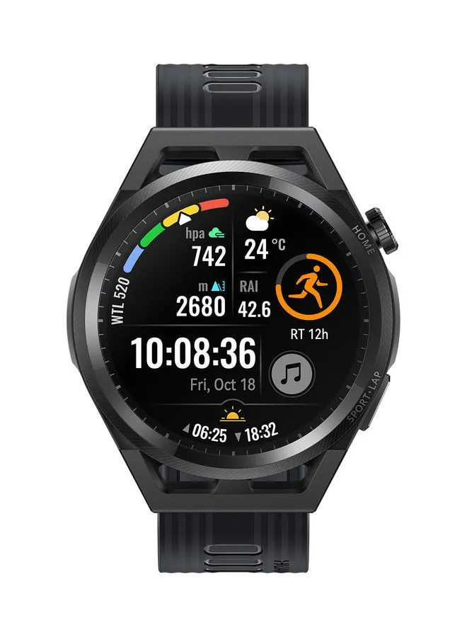 HUAWEI GT Runner Smartwatch Scientific Running Program,Accurate Real-Time Heart Rate Monitoring,Marathon Runway-level Locating, Black