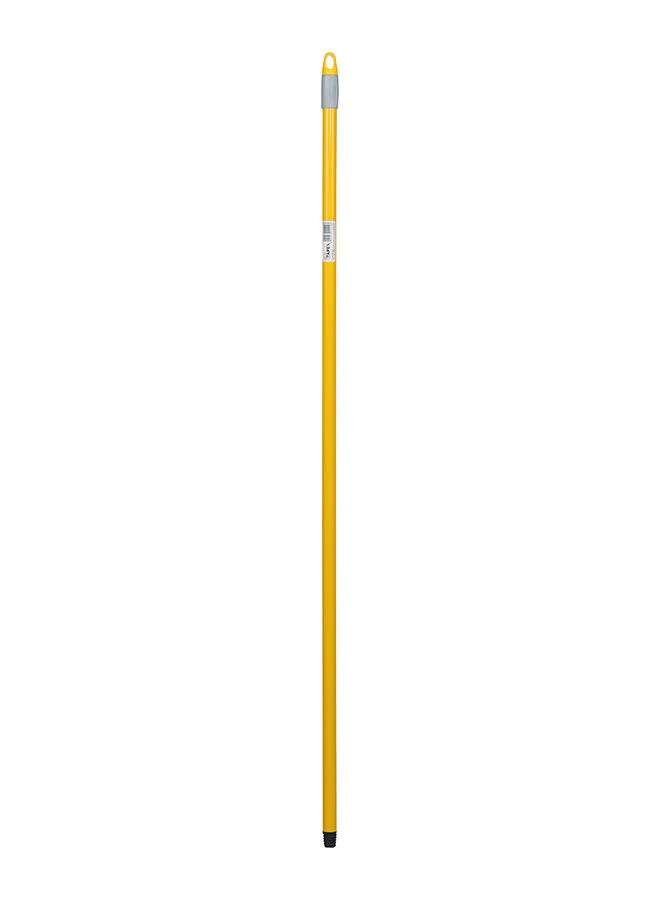 APEX Steel Broom And Mop Handle Yellow/Grey