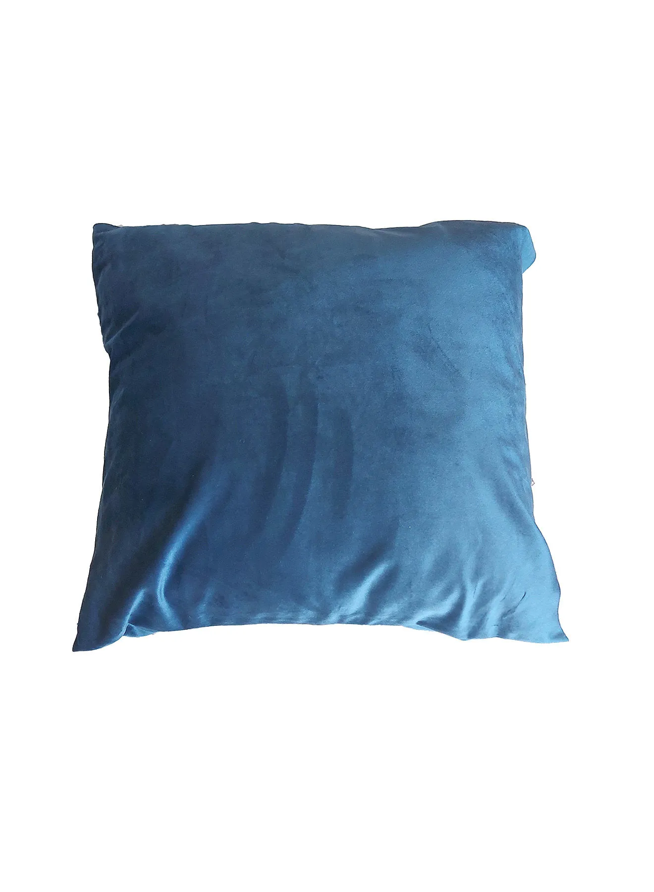 Hometown Fashionable Plain Cushion Cover Aqua 45X45cm