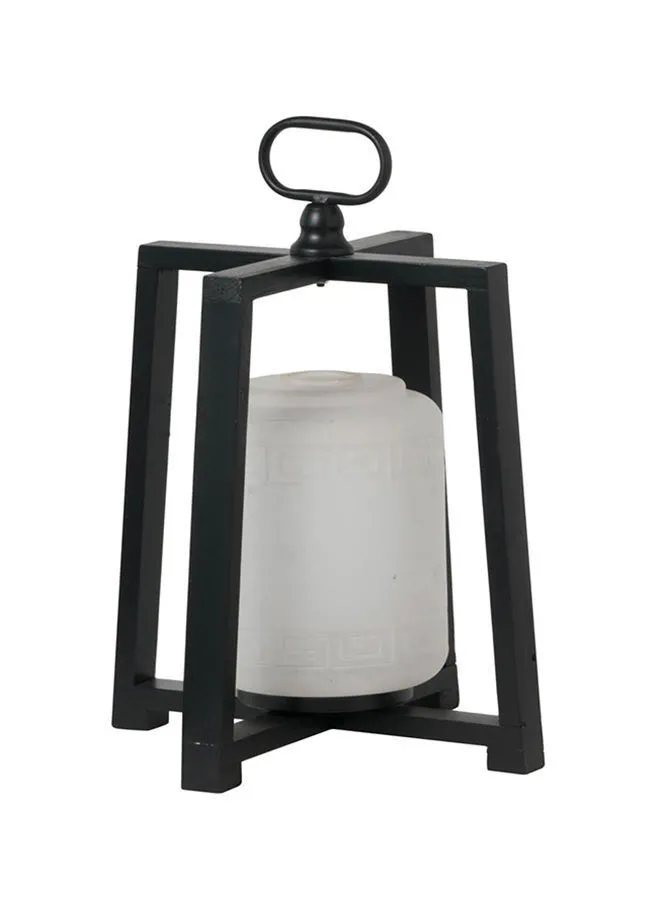 ebb & flow Ramadan Candle Lantern Black  Unique Luxury Quality Material For The Perfect Stylish Home Black 31 X 31 X 41.5cm