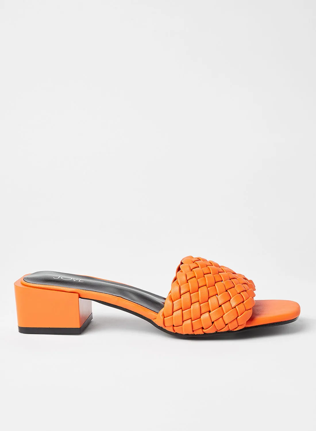 Jove Fashionable Heeled Sandals Orange