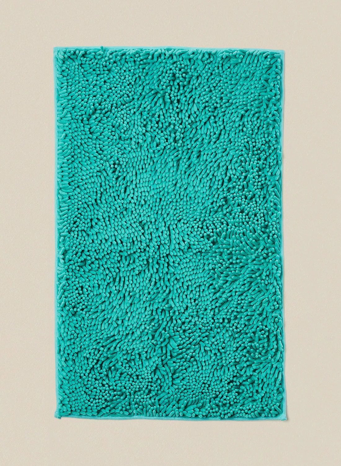 Noon East Bath Mat - Shaggy -  Bathroom Mat Anti-Slip - Turquoise 60X100cm