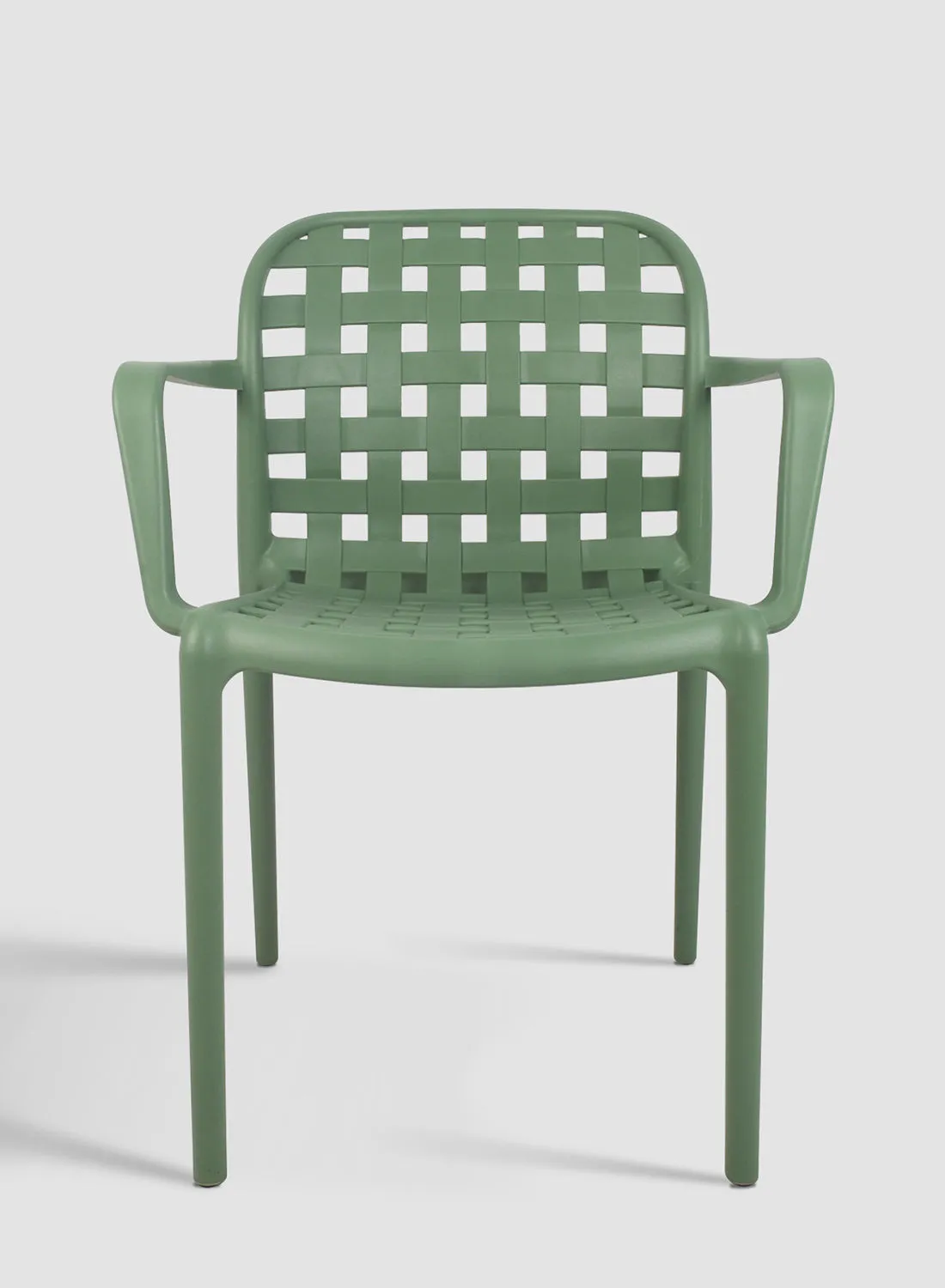 Switch Dining Chair Natural Collection In Light Green Plastic Size 57 X 58 X 83