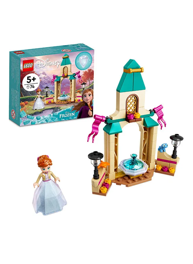 LEGO 43198 Disney Anna’S Castle Courtyard  Building Kit 74 Pieces 5+ Years