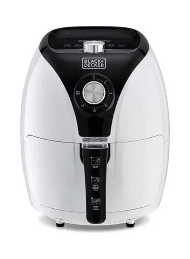 BLACK+DECKER Air Fryer Aerofry With Multifunction Air Convection technology 3.5 L 1500 W AF220-B5-WH Black / White