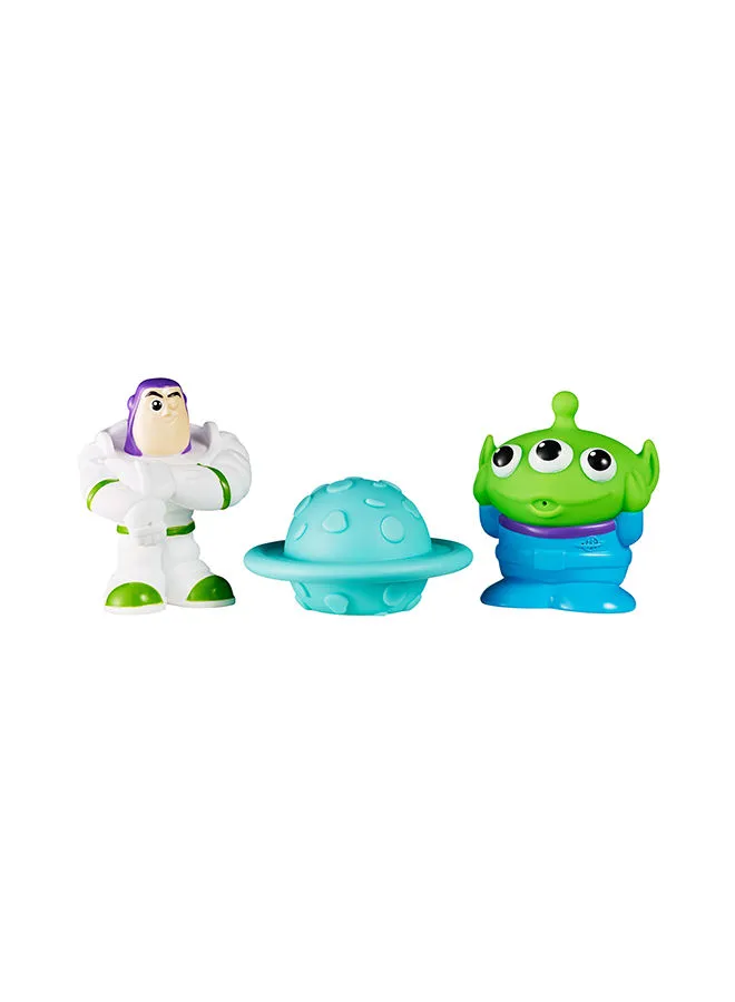 the FIRST years Pack Of 3 Toy Story Squirtie 17.45 x 12.7 x 6.35cm