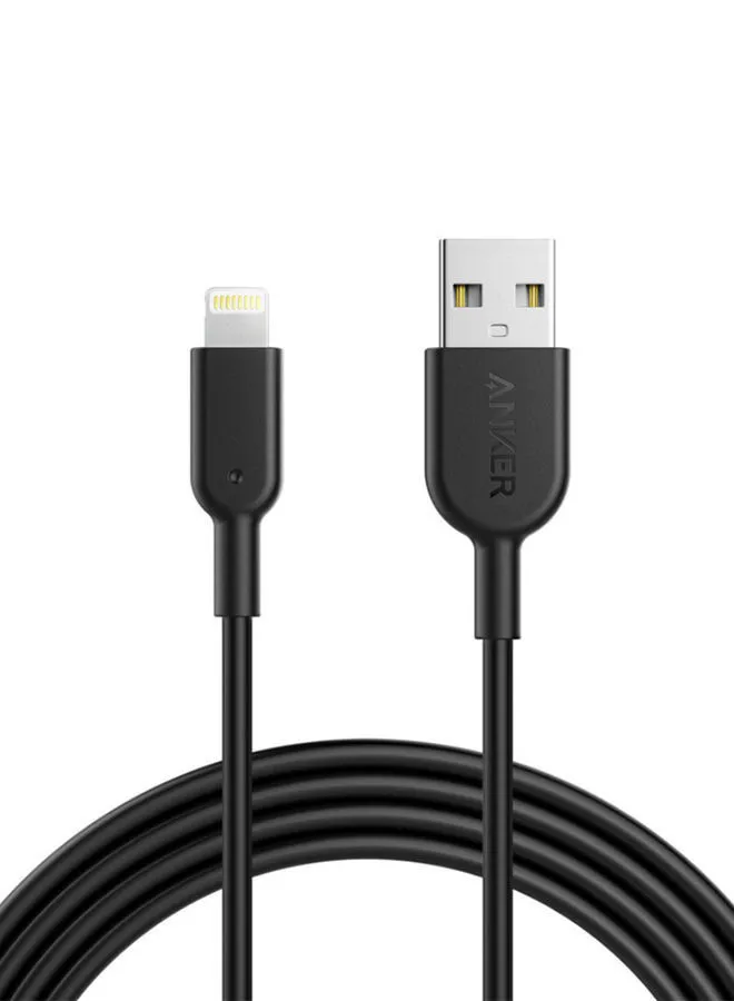 Anker Powerline II with lightning Connector 6ft Black