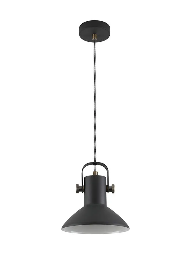 تبديل ضوء قلادة أنيقة سوداء فريدة من نوعها مواد ذات جودة فاخرة لمنزل أنيق مثالي أسود رملي / نحاسي عتيق 18 × 18 × 166.5 سم