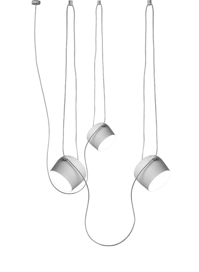Switch Spots Acrylic/Aluminum Hanging Pendant Lamp White 41 x 41 x 23cm