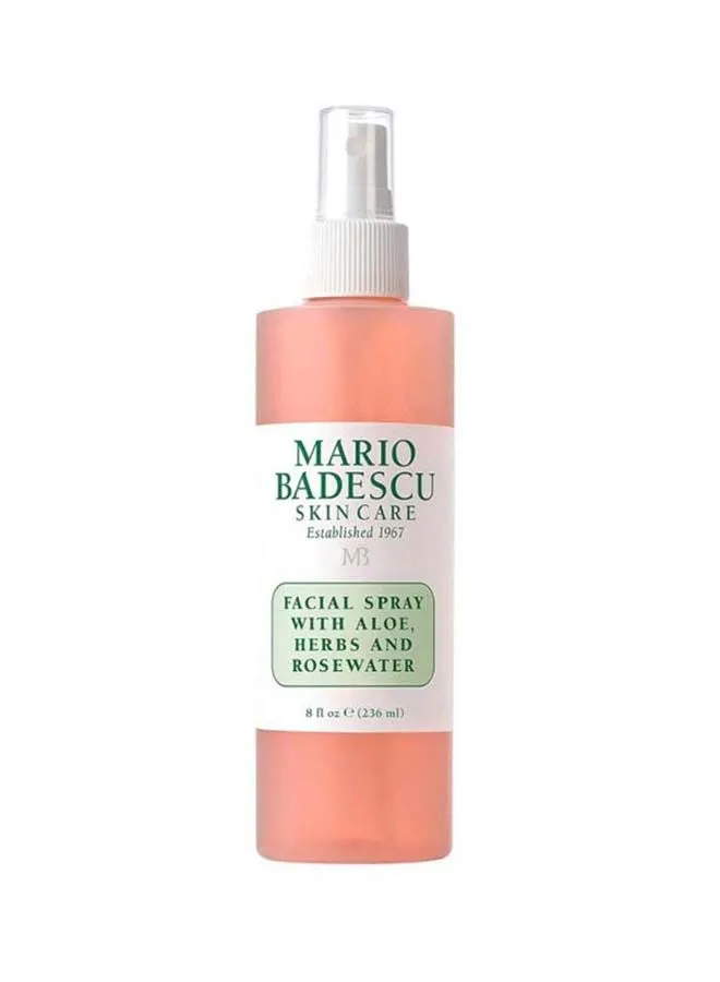 MARIO BADESCU Facial Spray With Aloe Herbs And Rosewater Pink