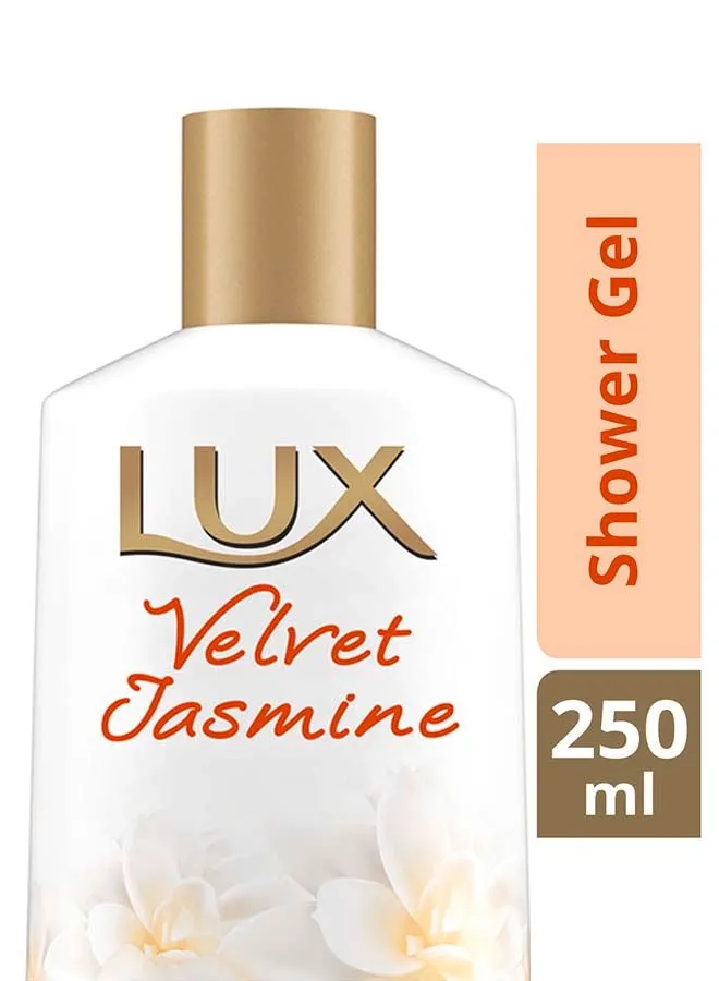 Lux Fine Fragrance Body Wash Velvet Jasmine With Loofah 250ml