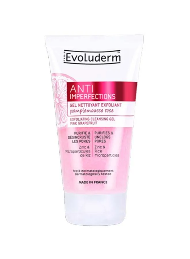 Evoluderm Anti Imperfections Exfoliating Cleansing Gel 150 mL